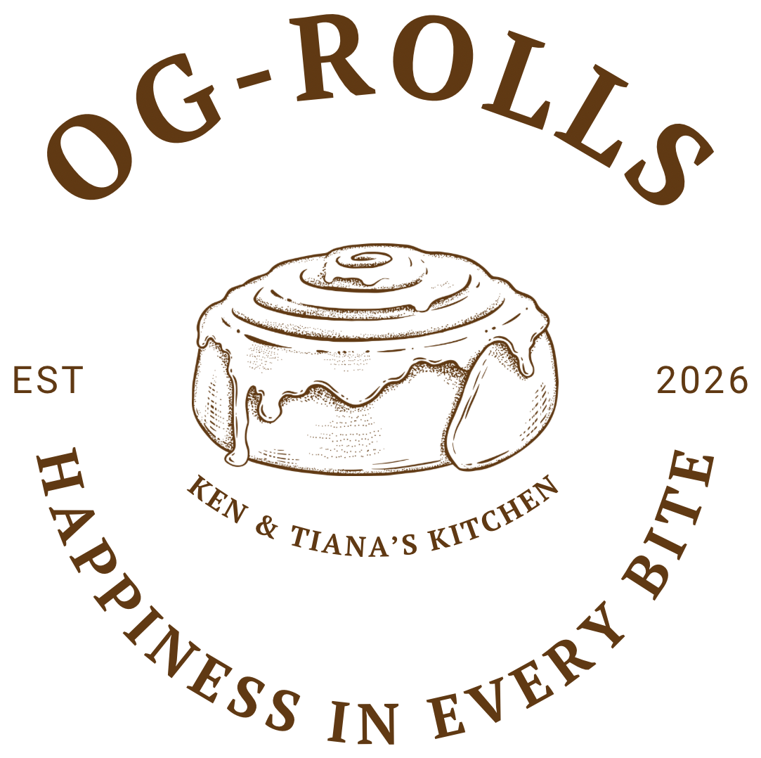 OG Rolls — Ken & Tiana's Kitchen · Est. 2026 · Happiness in every bite